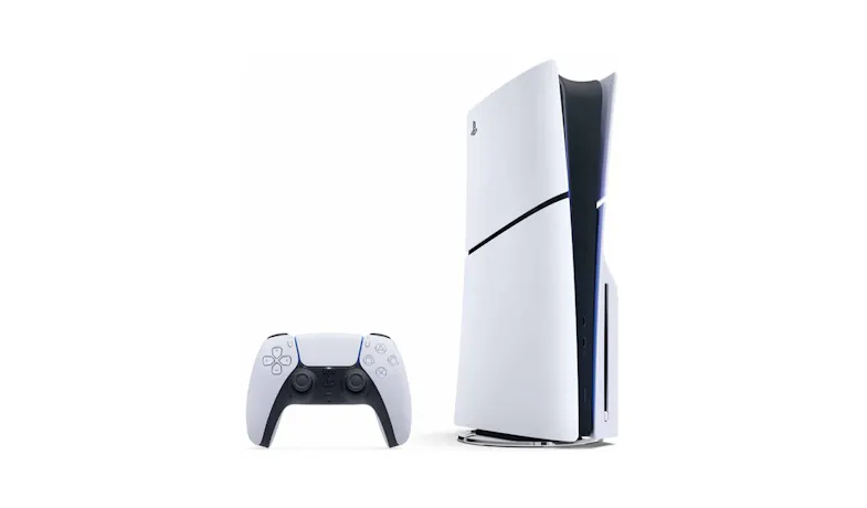 Sony PlayStation 5 Consoles Slim Disc Edition Chassis - White/Black (CFI-2118A01)