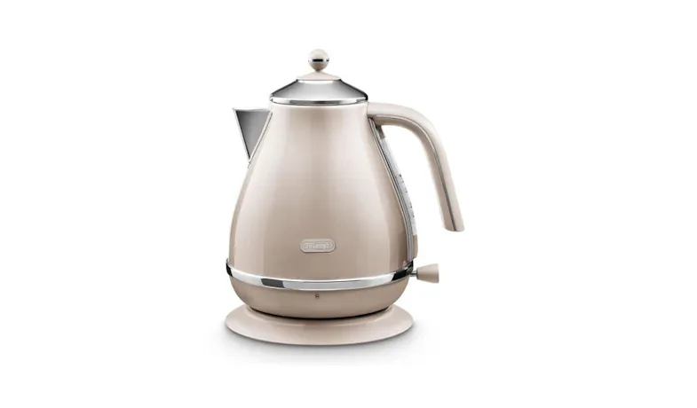 DeLonghi Icona Metallics 1.7L Kettles - Beige (KBOT-2001.BG)
