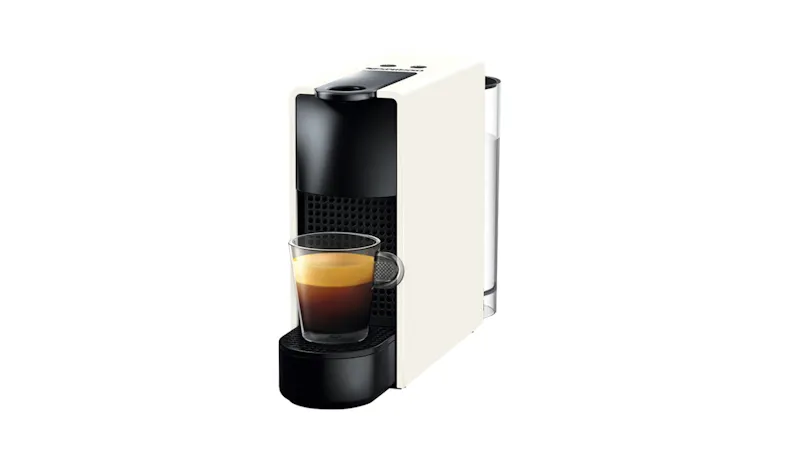 Nespresso Essenza Mini Pure White C30 Coffee Machine - Pure White (C30-ME-WH-NE)