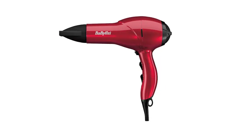 Babyliss 2100W Salonlight Hair Dryer - Red (5568BU)