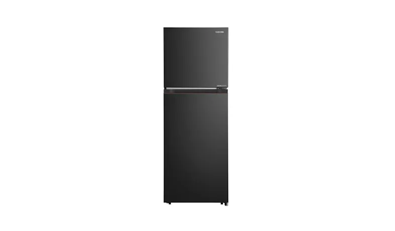 Toshiba 255L 2-Door Fridge - Matte Black Panel (GR-RT313WE-PMY(68))