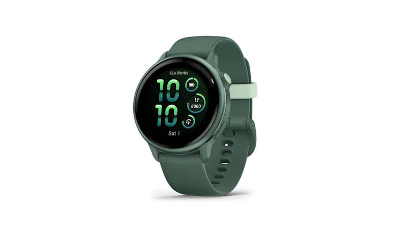 Garmin vívoactive 6 GPS Smartwatch - Metallic Jasper Green with Jasper Green Band (010-02985-42)