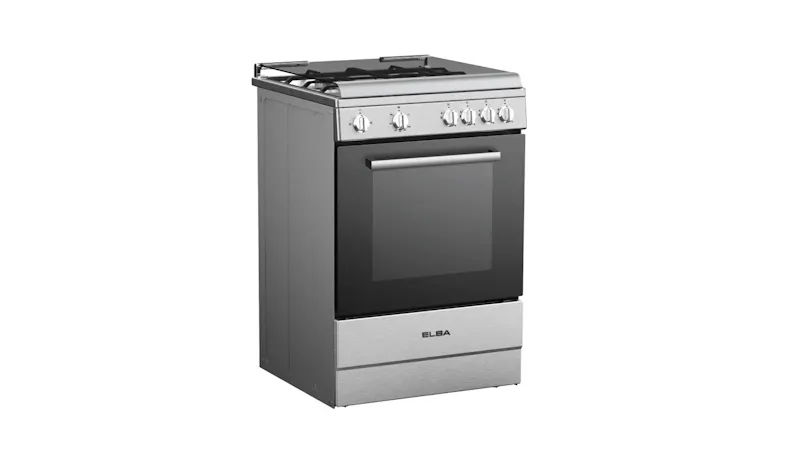 Elba 60cm Gas Cooker with 70L Electric Oven - Stainless Steel (EGC-N6784E(SS))