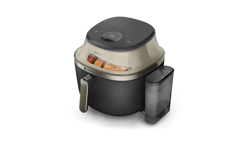 Philips 5000 Series 7.2L Airfryer with Steam - Black (NA543/00)