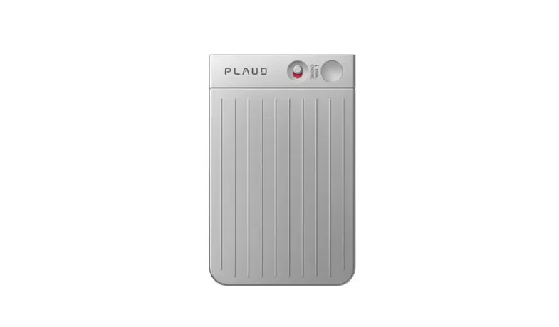 Plaud Note AI Voice Recorder with Case - Silver