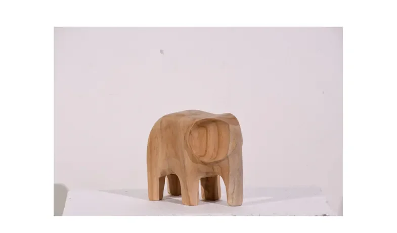 Elephant 10x18cm - Natural
