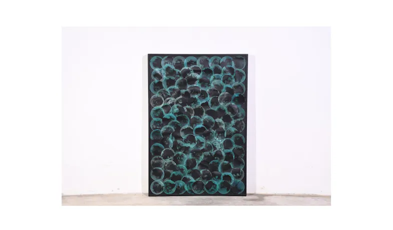 Arne Wall Decor - Blue/Black
