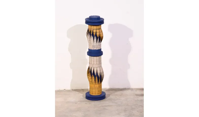 Saga Bruta Deco - Yellow/White/Blue