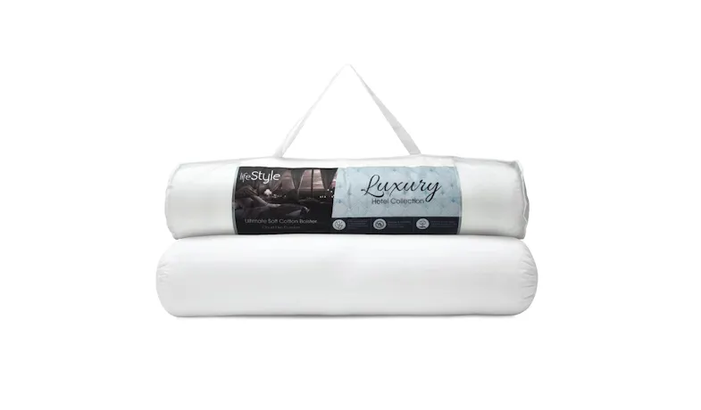 Satin Stripe Cotton Bolster