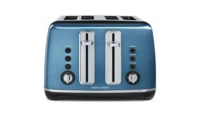 Morphy Richards 4 Slice Toaster - Blue (MTA0101L)