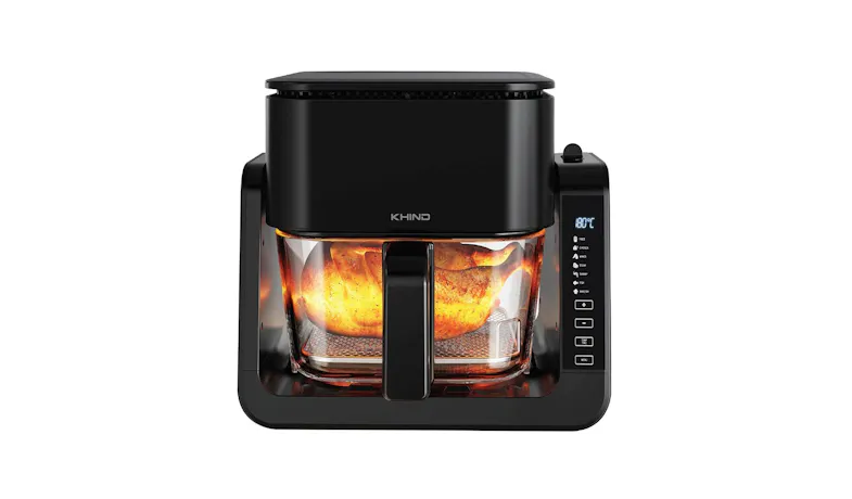Khind 2-in-1 Digital Air Fryer - Black (ARF425G)