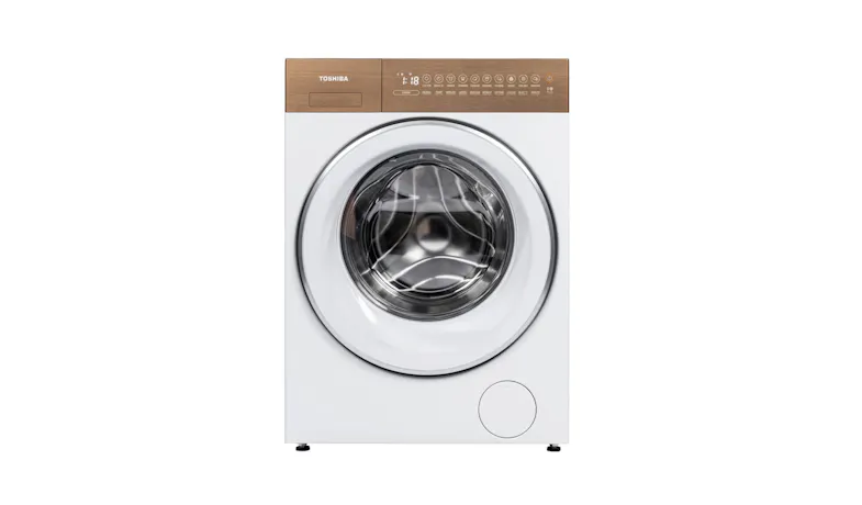 Toshiba 10.5kg Front Load Washer - Fuji White (TW-T37BZP115MWM(WT))