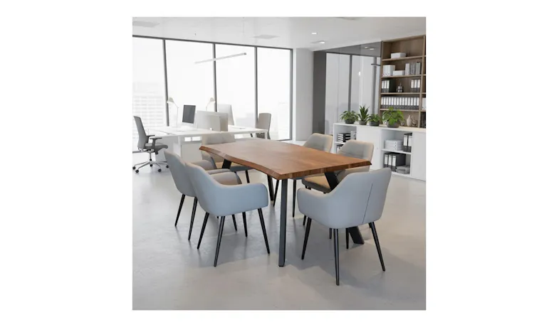Sonno 1+4 Rectangular Dining Table with 4 Dining Chairs