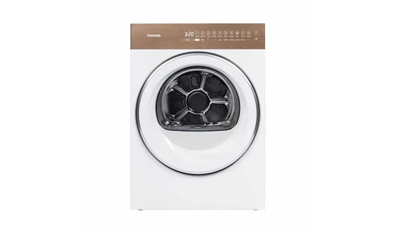 Toshiba 9.0 Kg T37 Heat Pump Dryer - Fuji White (TD-T37BS100HWM(WT))
