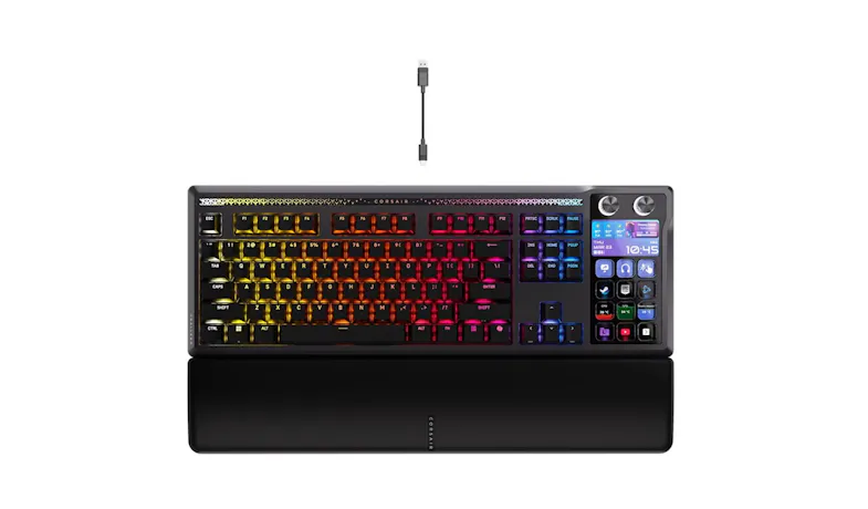 Corsair GALLEON 100 SD Stream Deck-Integrated Mechanical Gaming Keyboard - Black (CH-912A31I-NA)