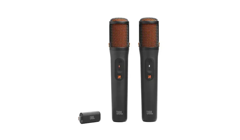 JBL EasySing Mics Two AI-Powered Microphones - Black (JBLEASYSINGMICS)