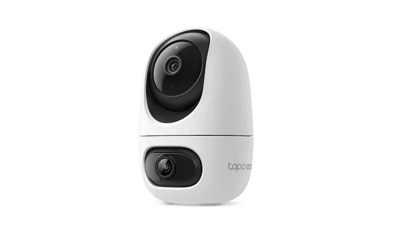 TP-Link 2K 3MP Dual Lens Pan/Tilt Security Camera - White (TAPO C245D)