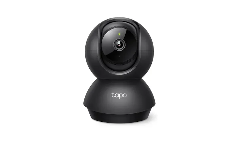 TP-Link Pan/Tilt Home Security Wi-Fi Camera - Black (C211)