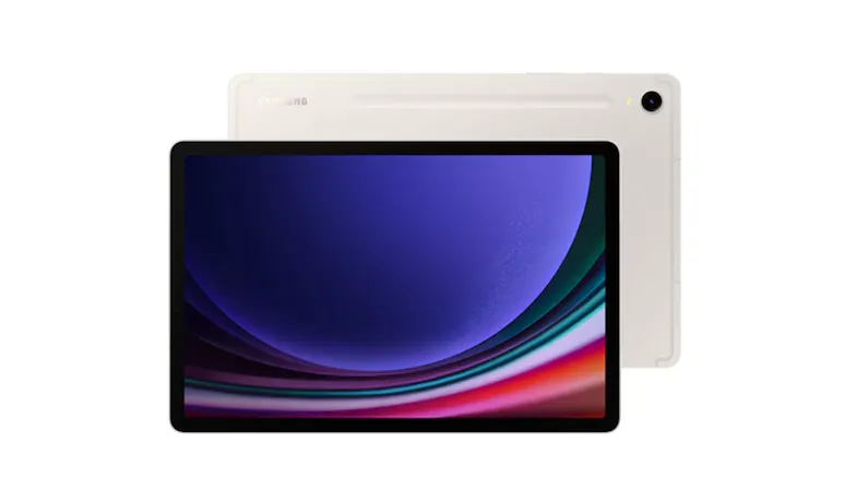 Samsung Galaxy Tab S9 Wi-Fi 8GB/128GB 11-inch Tablet with Book Cover Keyboard - Beige (SM-X710NZEDXME) [DEMO UNIT]