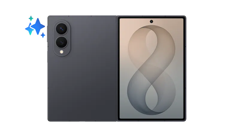 Samsung Galaxy Z Fold8 AI Smartphone (12GB/256GB) - Graphite (SM-F971BZKDXME)