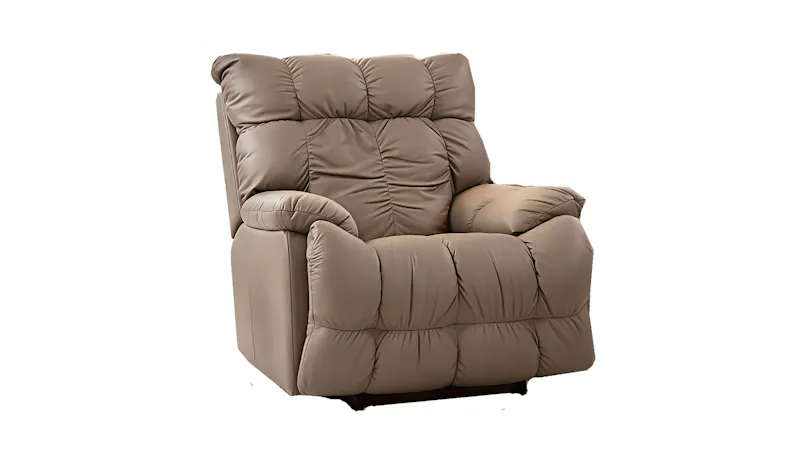 La-Z-Boy Wayland 10T-715 Full Leather Rocker Recliner - Mocca