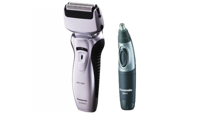 Panasonic Rechargeable Shaver & Nose Hair Trimmer Package