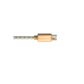Grenosis GS-MD01 MazicDual 2 in 1 Charging Cable - Gold