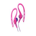 JVC HAECX20 Sports Clip Inner Ear Headphones - Pink