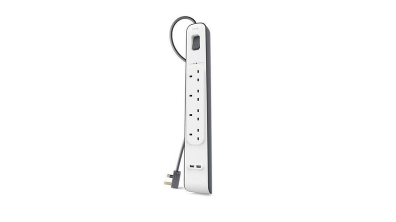 Belkin BSV-401SA 4-Way Surge Protector with 2 USB Ports