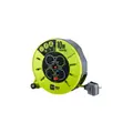 Masterplug 10M Cassette Cable Reel - Green
