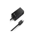 J5 Create JUH470 USB 3.0 Gigabit Ethernet & 3-Port HUB - Black