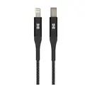 Promate UNILINK-LTC2 USB Type-C OTG Cable with Lightning Connector - Black