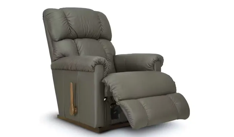 La-Z-Boy Pinnacle 10T-512 Leather Reclina-Rocker Recliner - Pebble