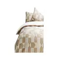 Linen House Fabiano King Quilt Cover Set - Neutral