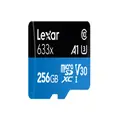 Lexar 633x 256GB UHS-I microSD Card - Black/Blue