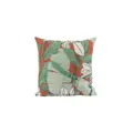 Nicholas Daylilies Linen Coral Cushion