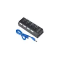 VITAR USB304HUB USB3.0 x 4 port Power On/Off Switch LED HUB