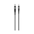 Promate PowerCord USB-C To Lightning Cable - Black
