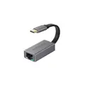 Promate GigaLink-C USB-C to Gigabit Ethernet Adapter - Grey