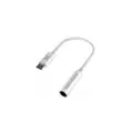 Promate AuxLink-C USB-C to 3.5mm AUX Adapter - White