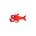 Linen House Rock Lobster Novelty Cushion - Red
