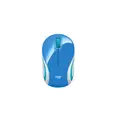 Logitech 910-005372 M187 Wireless Mini Mouse - Blue