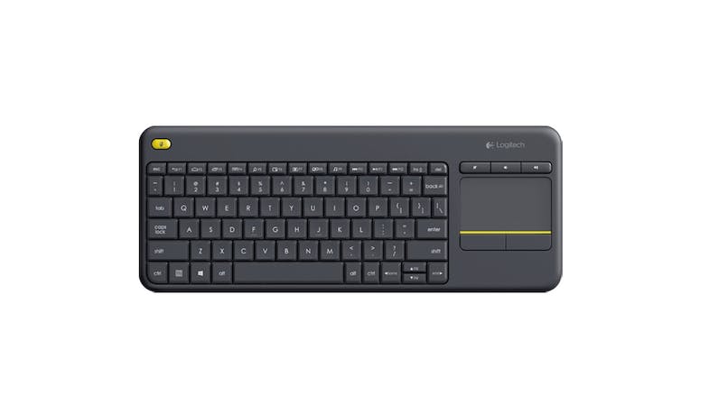 Logitech 920-007165 K400 Plus Wireless Touch Keyboard - Black
