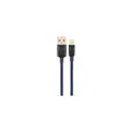 Fonemax USB Ultra Toughness MFI Lightning 1.2m Cable - Blue