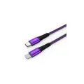 Fonemax Ultra-Toughness Lightning To Type C 1.2M Cable - Purple