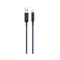 Fonemax USB Ultra Toughness Type-C 1.2m Cable - Blue