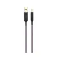 Fonemax USB Ultra Toughness Type-C 1.2m Cable - Purple