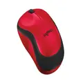 Logitech M221 Silent Wireless Mouse - Red
