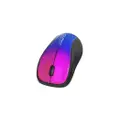 CLiPtec XILENT II (RZS856S) 2.4Ghz 1200dpi Silent Wireless Mouse - Red/Blue