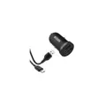 XO TZ08 Mini Car Charger with Type-C Cable